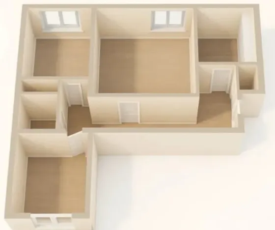 3-комнатная квартира, 60 м² Москва